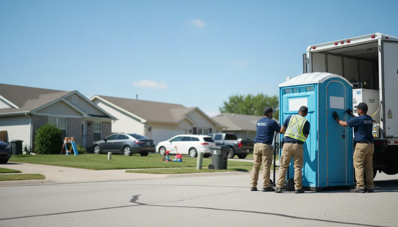 Standard Porta Potty Rentals in Lamoure, ND near me